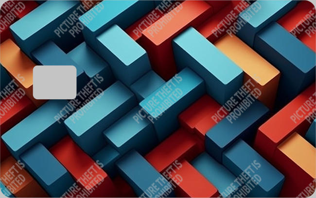 Bank  Card Sticker-BC-382